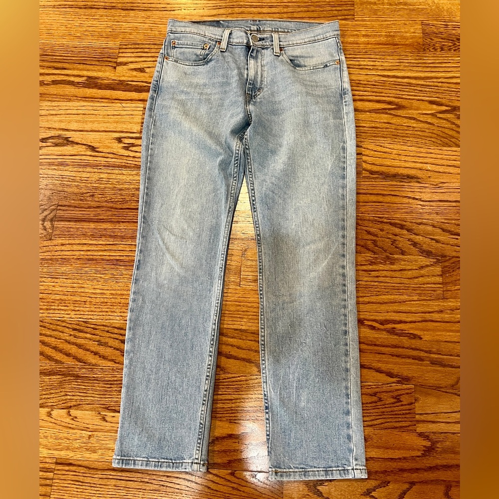 Levi's 511 Light Blue Wash Jeans, Size 31 x 30